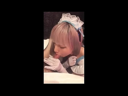 ❤️ Јапански идол [маиука], костим француске собарице, први део, пушење и дркање са лосионом ❤ Слутс на sr.assistirhentai.ru